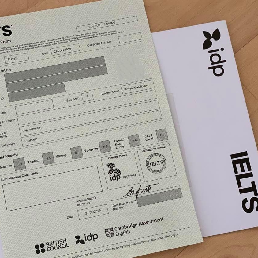 Real IELTS without test